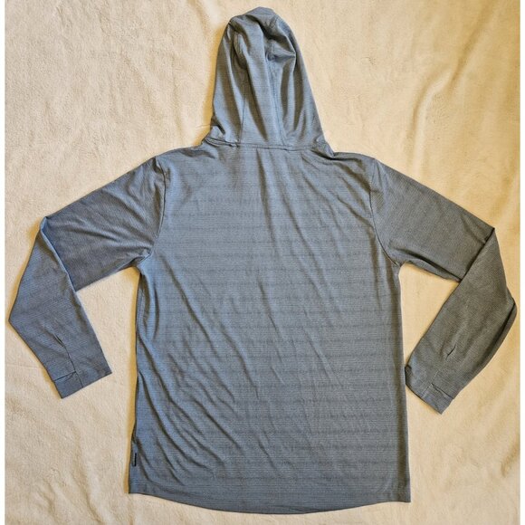 Projek Raw Performance Tech Apparel T Shirt Hooded Men's Size Medium Slate Blue - Picture 8 of 12